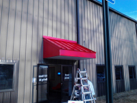 metal awning metal awning