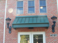 metal awning metal awning