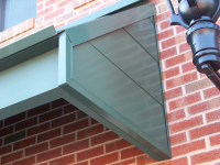 House metal awning House metal awning