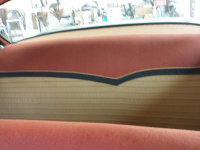 Restored Car interior Restored Car interior